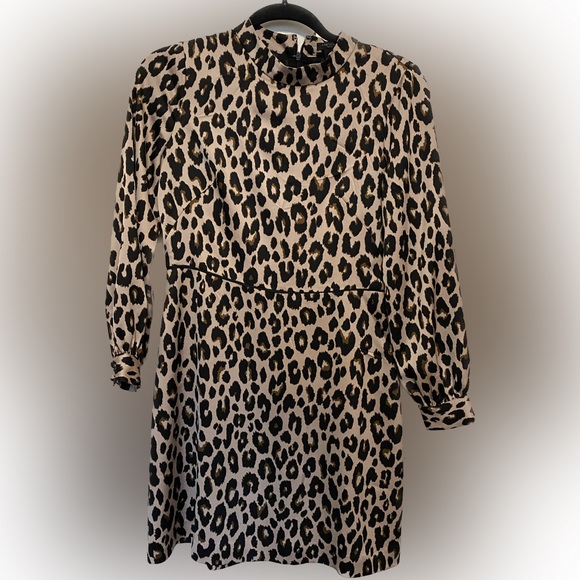 Banana Republic animal print dress - Picture 1 of 3